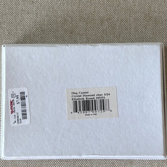 Oleg Cassini Crystals Paperweights Table Decor 96 crystals - Picture 5 of 5